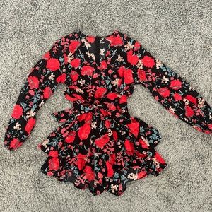 Floral romper!